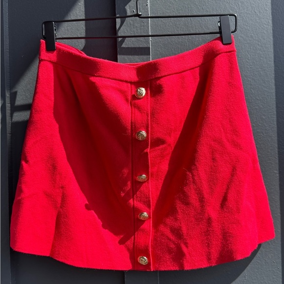 Elegant Red Women's set Jacket & skirt ( RUNS LARGE) - Picture 9 of 12